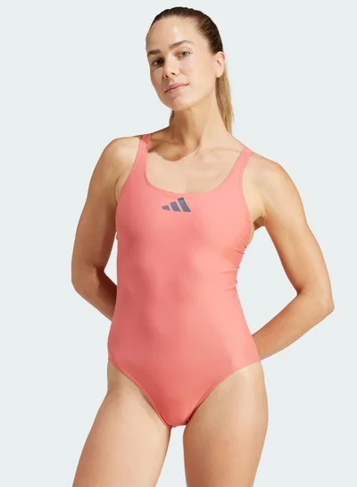 adidas Originals 3 Bars Suit Red Swim Swimwear 26"