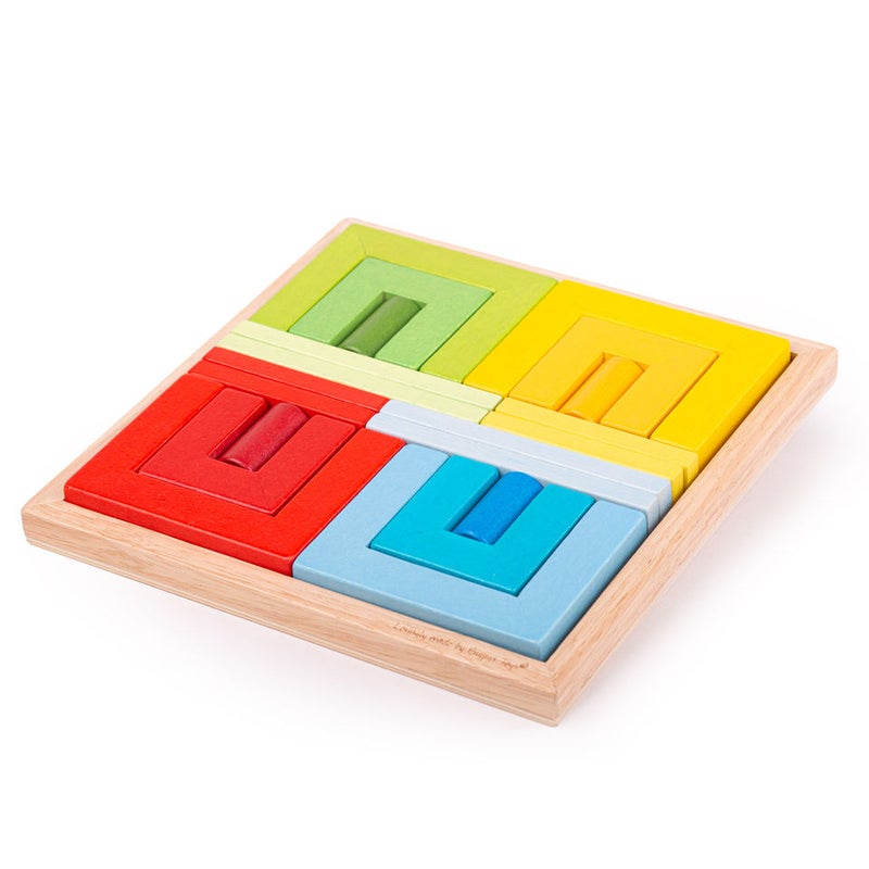 BIGJIGS Doorways Cylinders And Planks 33036