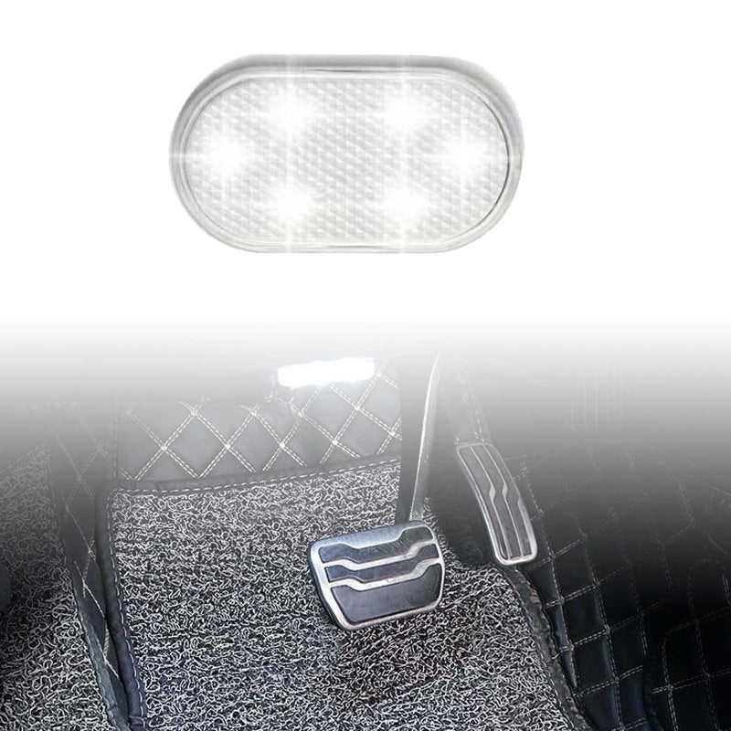 Touch Reading Light 1 Size White: One Touch Lighting - Space Saving USB Rechargeable Book Light for Home, Car, Dark Storage Compartments - Image 2