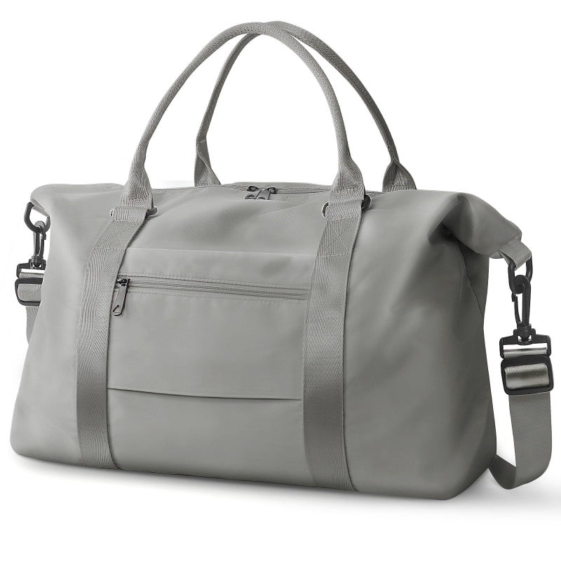 TOPBAG Travel Duffle Bag, Waterproof Weekender Bag Carry On Tote Bags for Women, Travel Essentials Sport Gym Bag for Men, Hospital Bag for Labor and Delivery, Overnight Bag Luggage Bag with Trolley Sleeve - Image 1