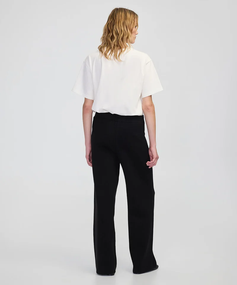 Ipekyol  Wide-Leg Knit Trousers with Elastic Waist for Women | Best Price UAE