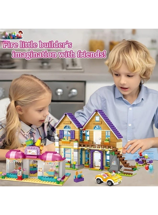 Villa The Dream World Building Bricks, 861Pcs - Image 3