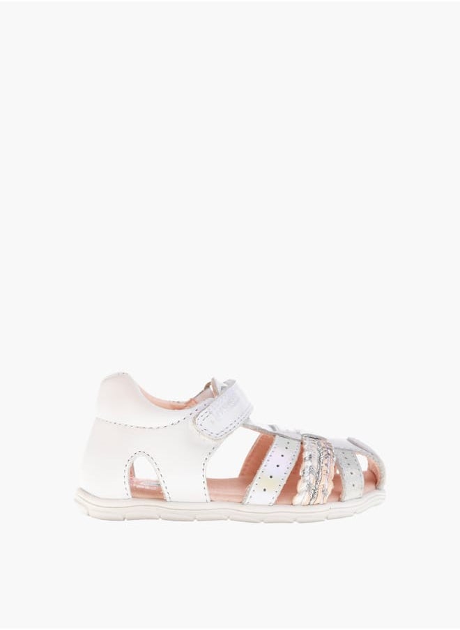Pablosky - Girls Strap Sandals With Hook And Loop Closure - Image 1