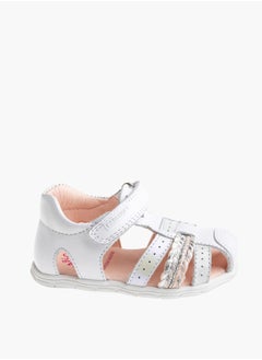 Pablosky Girls Strap Sandals With Hook And Loop Closure  - Image 2