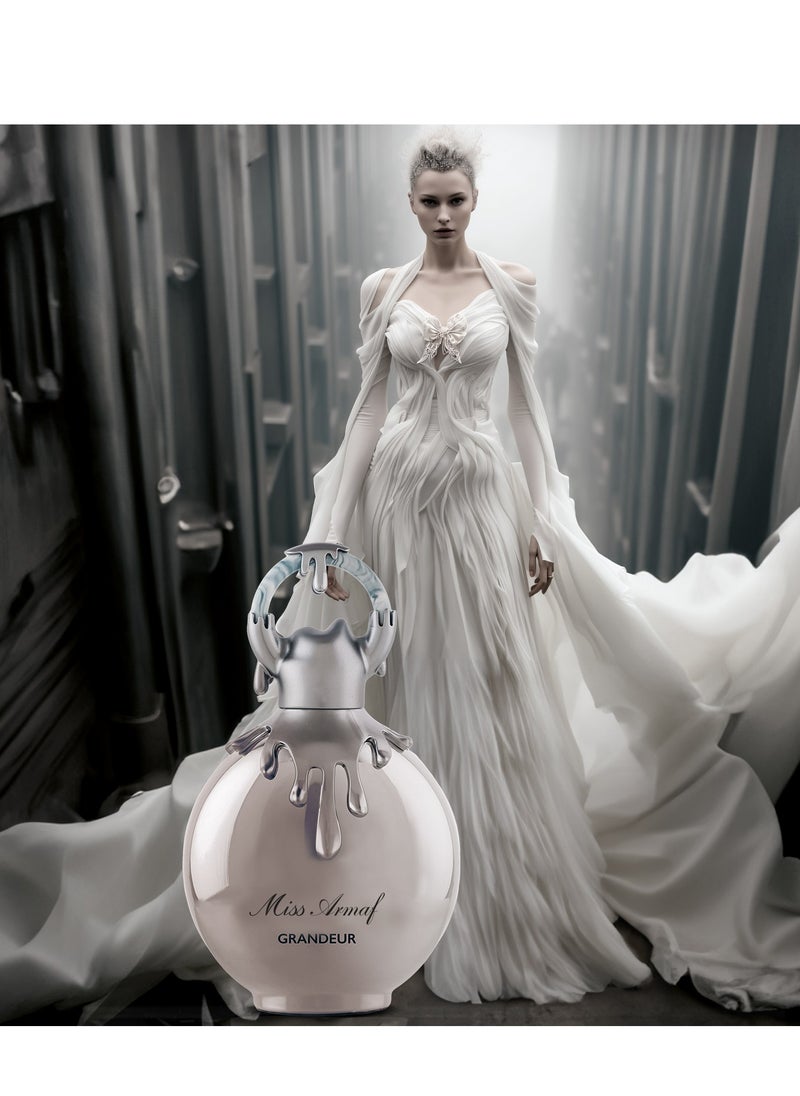 Armaf - Armaf Perfume for Women Miss Armaf Grandeur Eau De Parfum 100ml For Her, Long Lasting, Fragrance, Silver - Image 1
