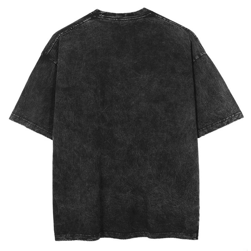 Hip Hop Streetwear Harajuku Anime Graphic Print T Shirt Men - Image 3