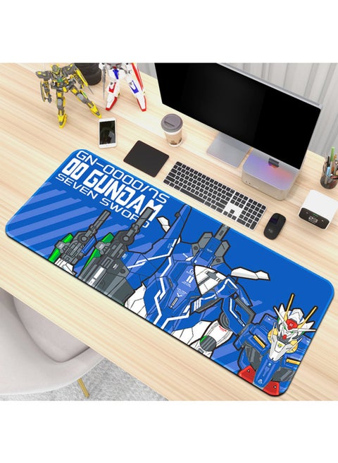 Gundam Mecha Style Anime Game Super Large Mouse Pad Thickened Personality Keyboard Pad Laptop Computer Office Desk Mat-Color:900x 400x 3mm Edge Lock-Pattern:Up To [22-15]]