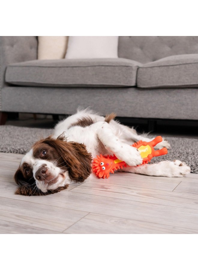 Outward Hound Latex-Free Big Squeak Hedgehog Dog Toy - Image 5