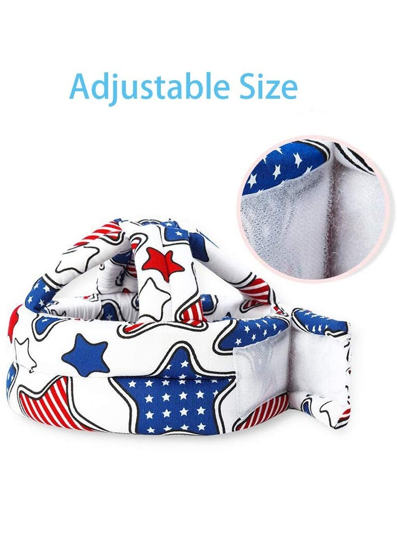 KASTWAVE Baby Safety Helmet Head Protector Infant Toddler No Bumps Safety Helmet Head Cushion Bumper Bonnet with Padding Cute Hat Infant Safety Protection for Crawling Running Walking Children's Day Gift - Image 5