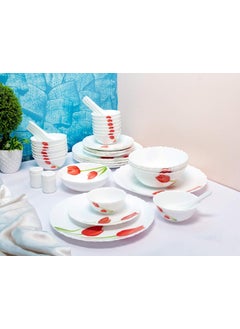 La Opala LaOpala Opalware Dinner Set - 36 Pieces, White 