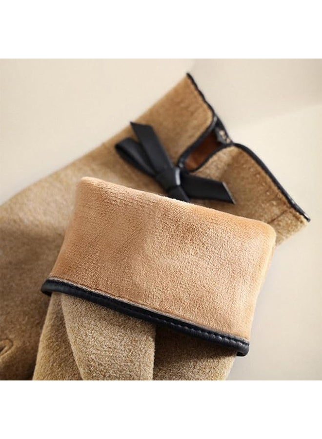 Happy D Women's Gloves Winter Thickened Warm Gloves Cycling Gloves - Image 4