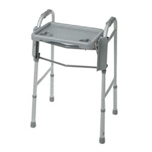 Medline Guardian Walker Flip Tray Gray 1 Count - Image 5