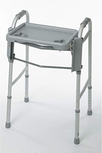Medline Guardian Walker Flip Tray Gray 1 Count - Image 2