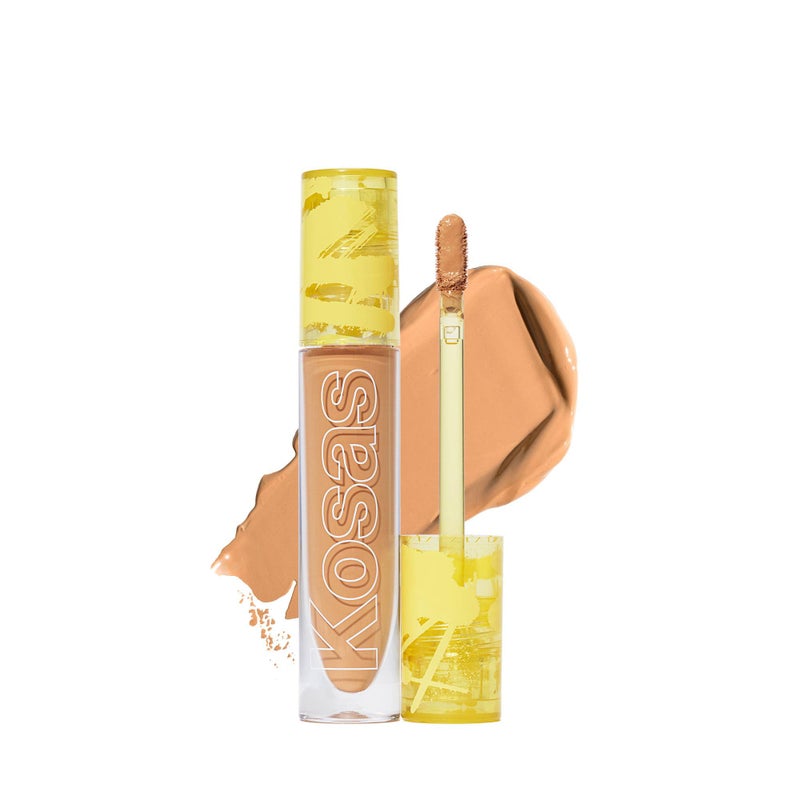 Kosas Revealer Concealer  Medium Coverage Makeup with Hyaluronic Acid Conceals Dark Circles Under Eyes Dark Spots and Blemishes  Brightens Hydrates LongLasting  Vegan Tone 68 W