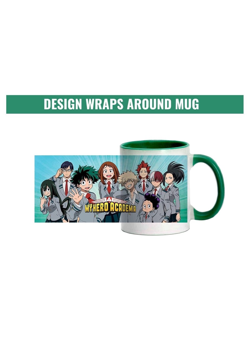 إم إي سي كوب سيراميك للقهوة بتصميم ماي هيرو اكاديميا 325 مل - Image 4