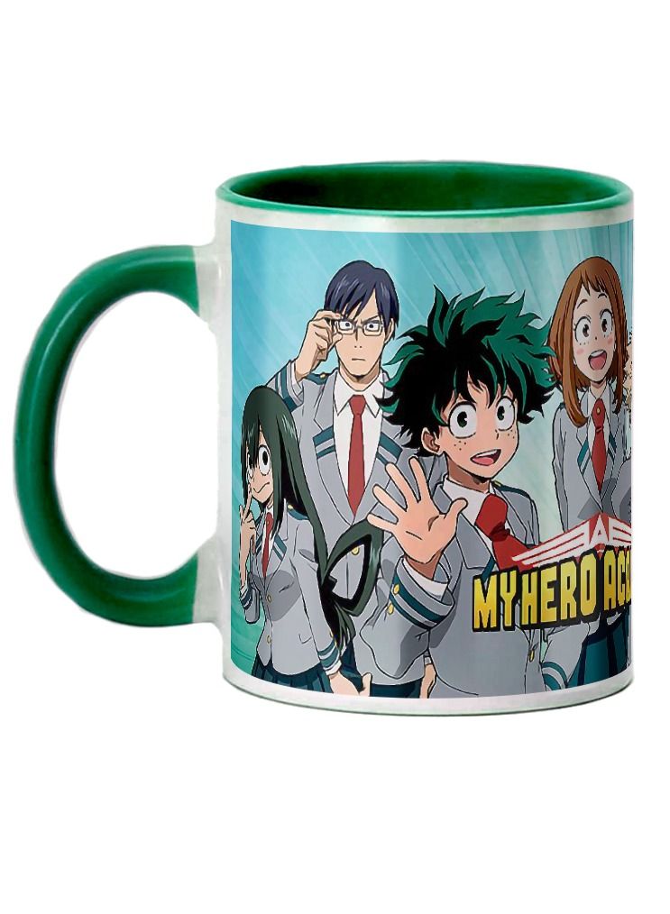 إم إي سي كوب سيراميك للقهوة بتصميم ماي هيرو اكاديميا 325 مل - Image 1