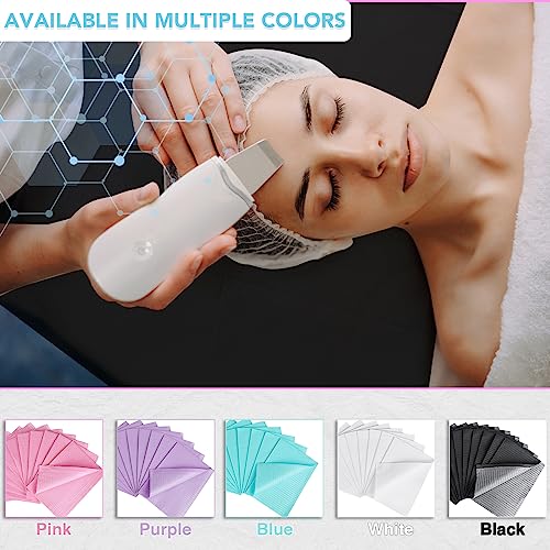 TENKAIWICK 160 Pack Disposable Dental Bibs 13"x18", 3-Ply Waterproof Tattoo Bibs Sheet for Nail Salon, Dental Clinic, Feeding, Tattoo Shop (Black) - Image 5