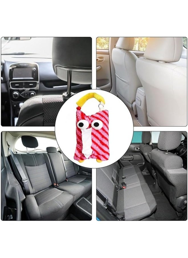Generic Car Tissue Dispenser,Car Armrest Tissue Holder | Fun Plush Headrest Tissue Dispenser, Armrest Tissue Holder  - Image 4