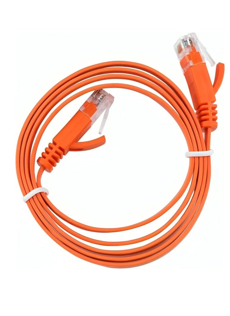 SmarTLink Flat Patch Cord RJ45 Network Interface Fully Compatible for Router and TV Box Notebook and Smart TV and Desktop 3 Meter  - Image 2