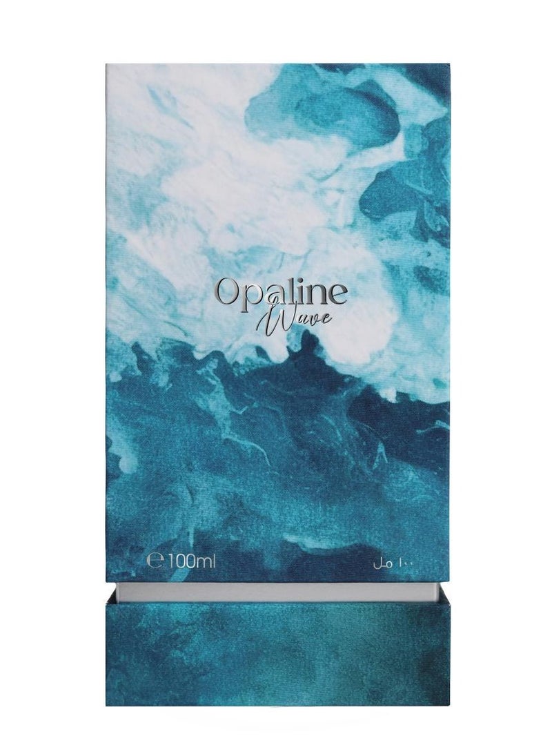 Ahmed Al Maghribi Opaline Wave Eau De Parfum 100ml – Fresh Aquatic Citrus Fragrance with Floral Heart & Musky Base - Image 3