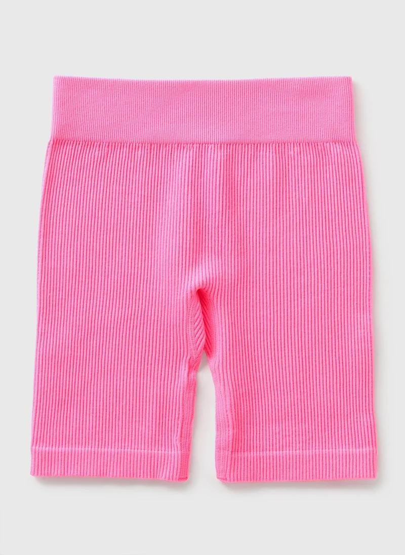 Matalan Girls Pink Seamless Cycle Shorts
