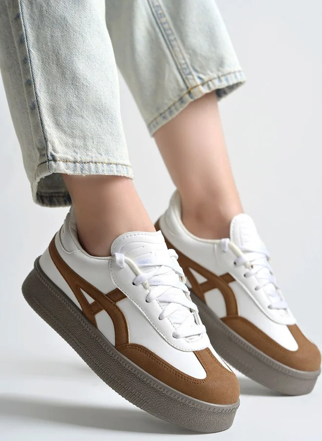 شوتوبيا Shoetopia Women Colourblocked Sneakers