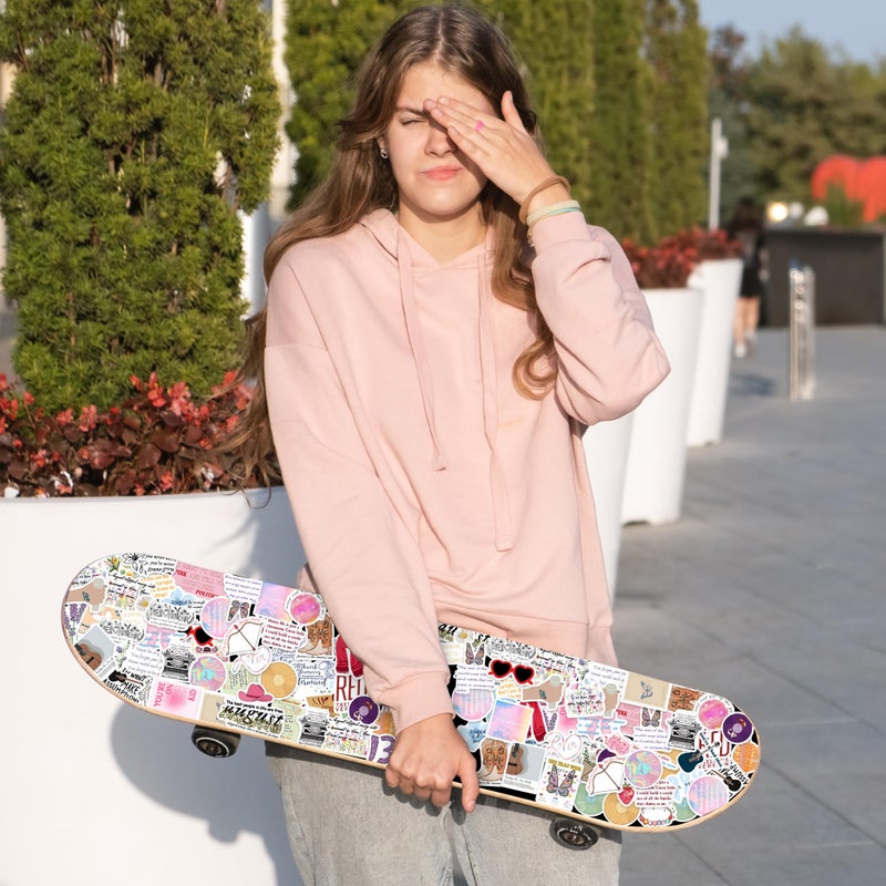 Robmoda 50 Pcs Pop Singer Music Stickers for Adults, Country Folk Water Bottle Laptop Decals, Waterproof Vinyl Teens Fans Music Lovers Guitar Phone Skateboard Decor - Image 4