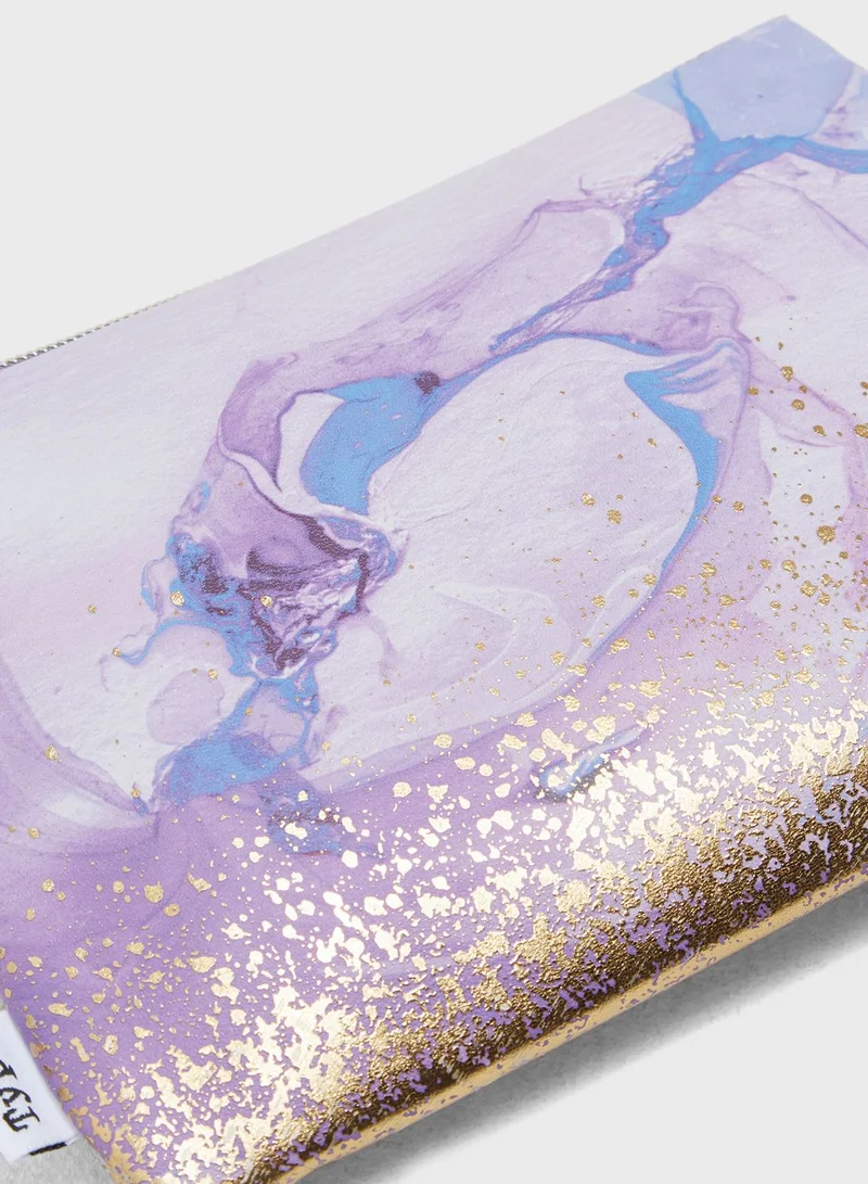 Typo Splatter Campus Pencil Case