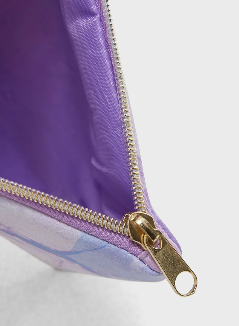 Typo Splatter Campus Pencil Case