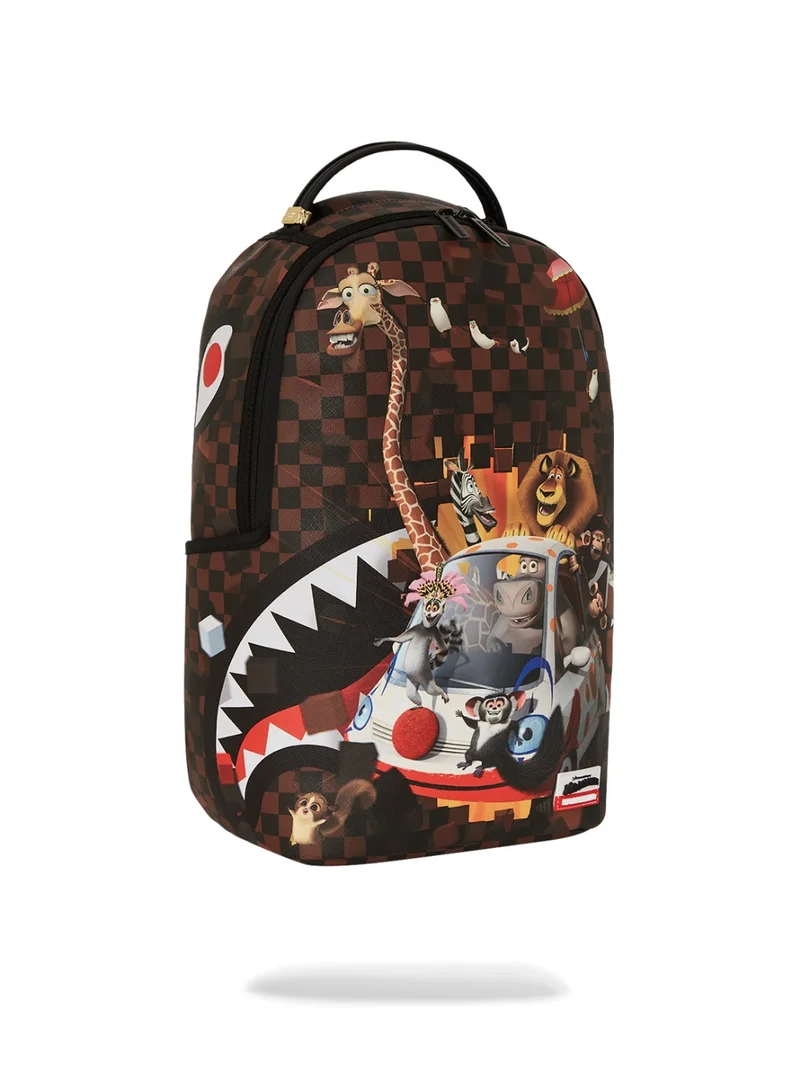 سبراي جراوند MADAGASCAR CHECKER SMASH DLXSV BACKPACK