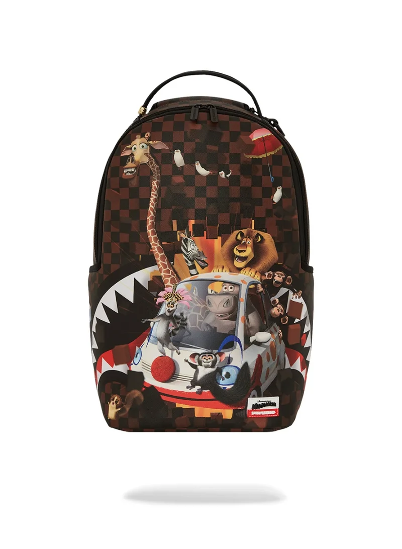 سبراي جراوند MADAGASCAR CHECKER SMASH DLXSV BACKPACK