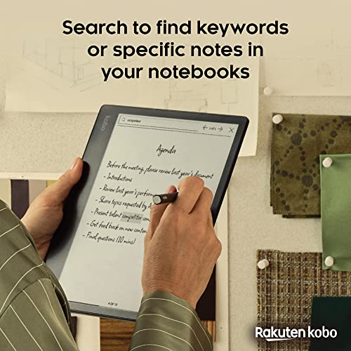 Kobo Elipsa 2E | eReader | 10.3” Glare-Free Touchscreen with ComfortLight PRO | Includes Kobo Stylus 2 | Adjustable Brightness | Wi-Fi | Carta E Ink Technology | 32GB of Storage - Image 5