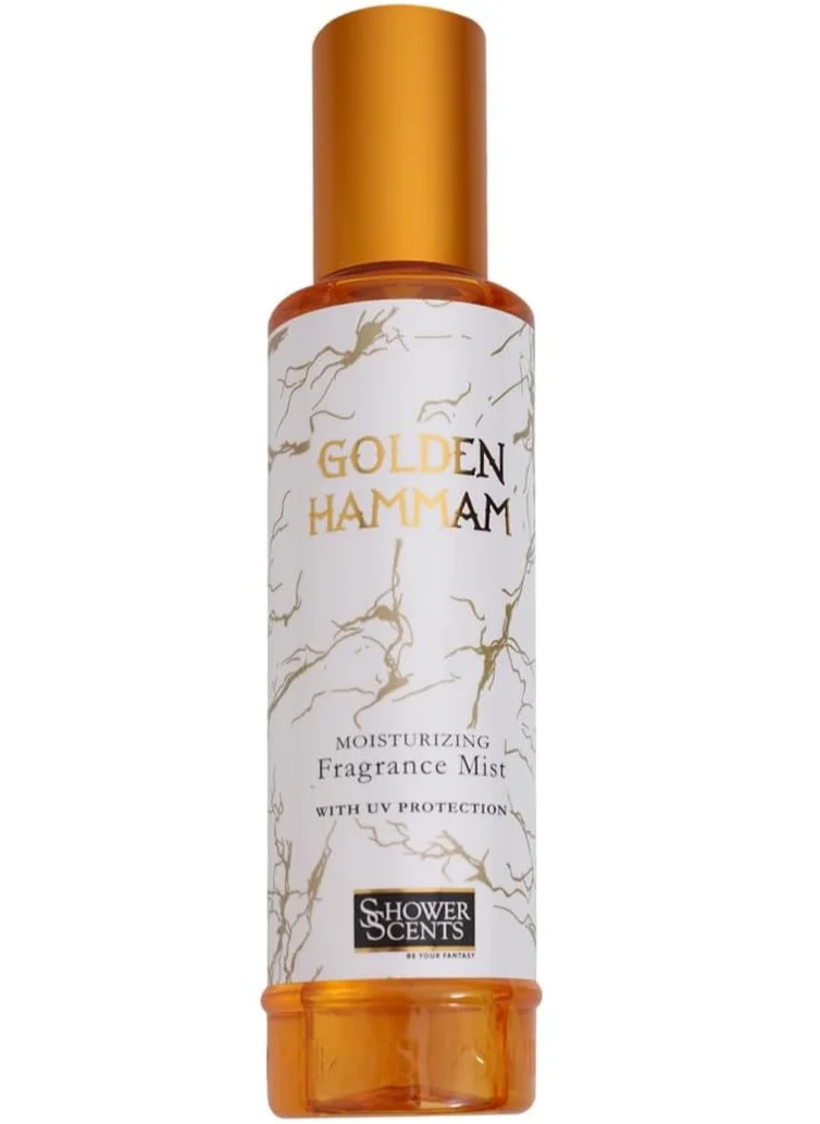 Shower Scents Shower Scents Golden Hammam Moisturizing Fine Fragrance Body Mist With Hyaluronic Acid, Pro - Vitamin B5 and UV Protection 250ml
