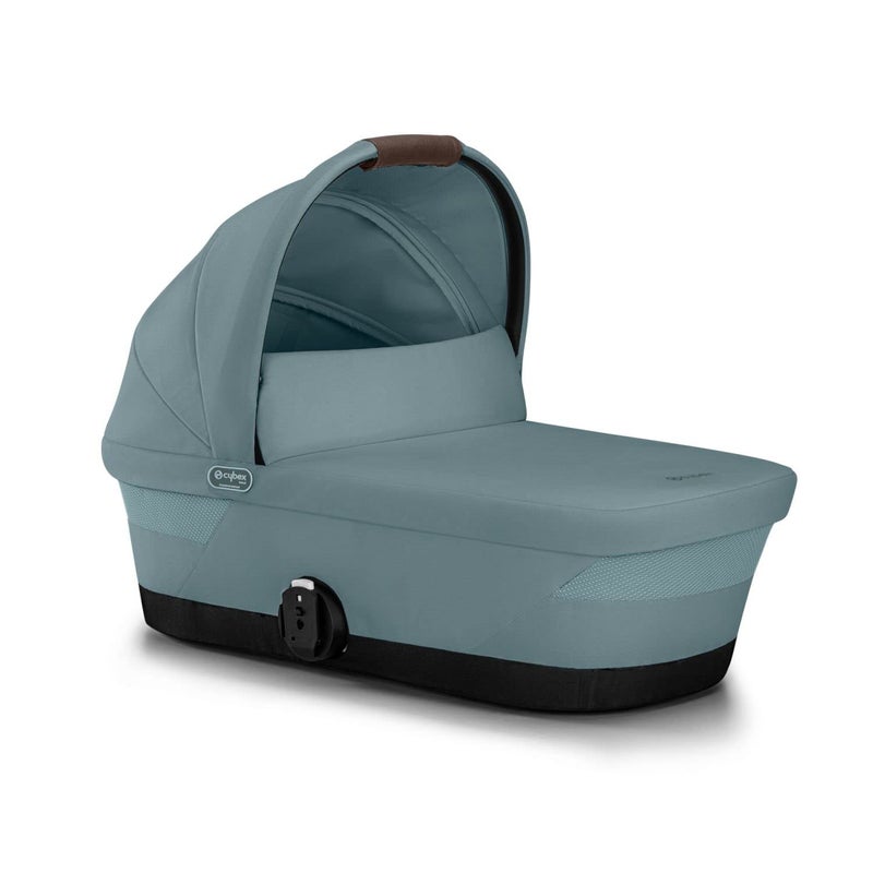 Cybex eGazelleGazelle S Cot Baby Bassinet EasyCarry Ergonomic Handle Sun Canopy Spacious Cozy Interior Compatible Gazelle S Stroller Ocean Blue