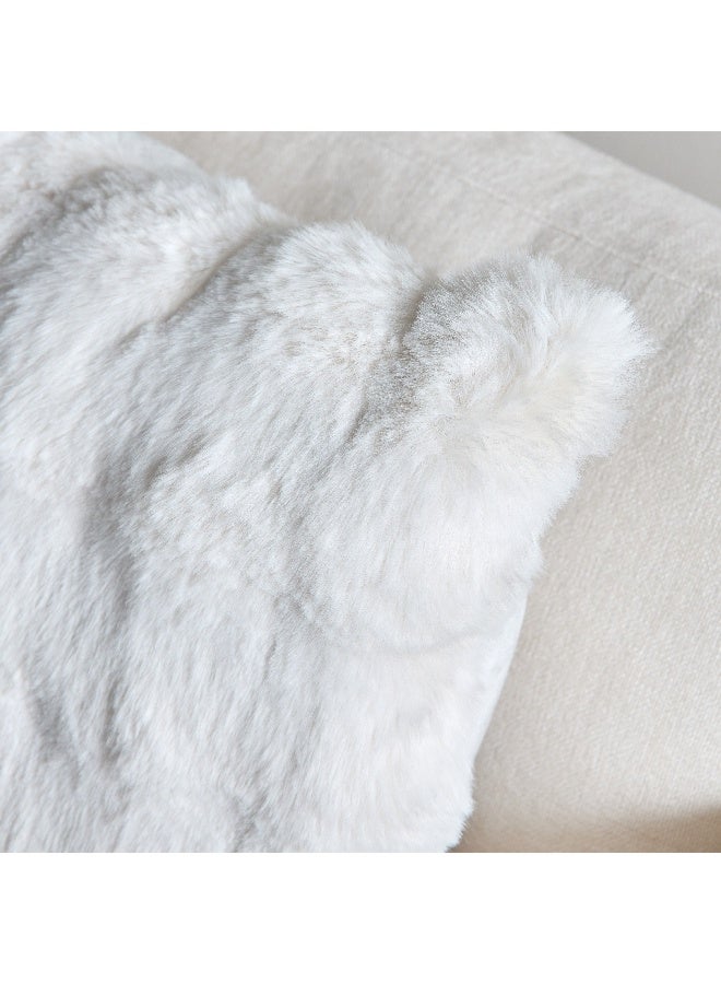 Home Box Ness 2Sided Brushed Bubble Faux Fur Filled Cushion 45 x 45 cm - Image 5