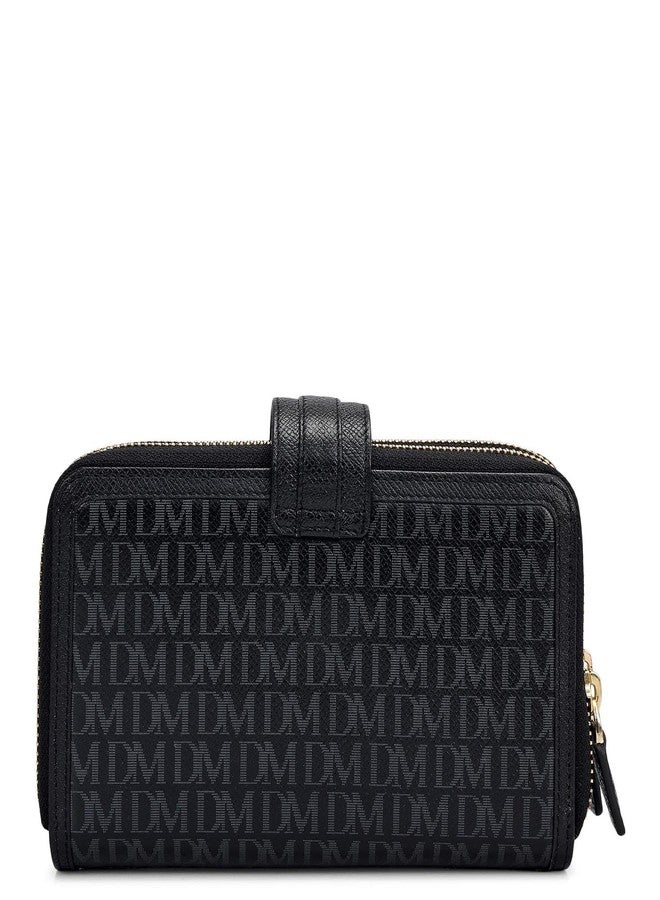 Da Milano Premium Leather Wallet for Women | Multi Compartment Travel Wallet - Black (LSW-10251A) - Image 4