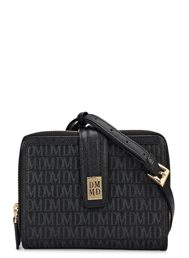 Da Milano Premium Leather Wallet for Women | Multi Compartment Travel Wallet - Black (LSW-10251A) - Image 1