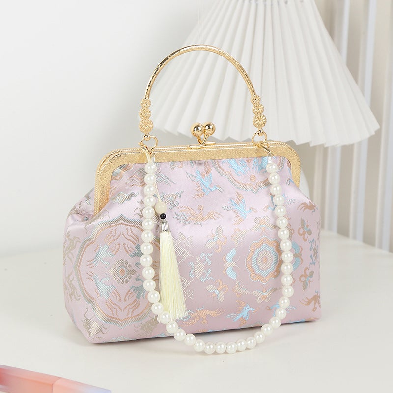 Chinese Style Embroidery Cheongsam Crossbody Bag - Image 3