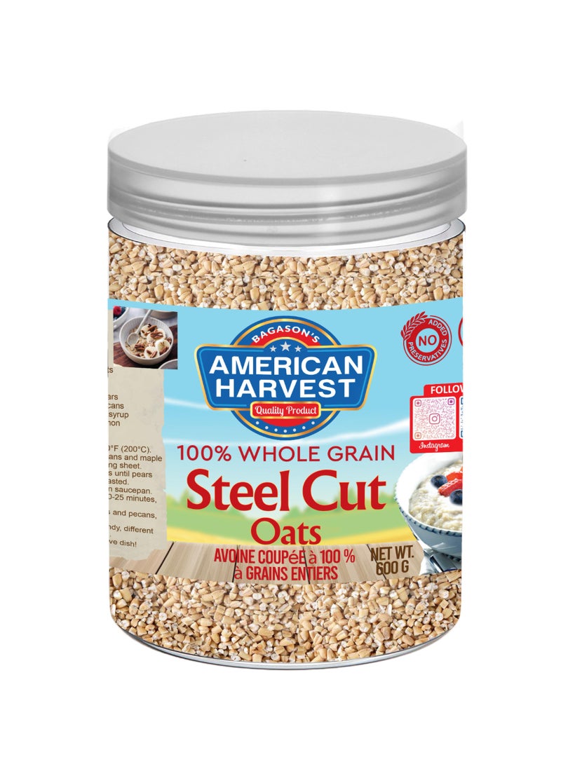 American Harvest Steel Cut Oats In Jar - Image 1