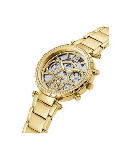 GUESS Women's Analog Round Shape Stainless Steel Wrist Watch GW0403L2  - Image 2