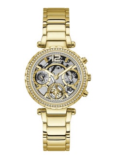 GUESS Women's Analog Round Shape Stainless Steel Wrist Watch GW0403L2  - Image 1