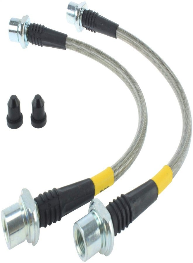 StopTech 950.44007 Stainless Steel Braided Brake Hose Kit Front - Image 1