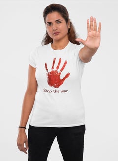 Peace Advocate Women's T-shirt - Stop the War for a Better World - pzsku/ZC40E91F1084239F8C36CZ/45/_/1698139527/5d75fb00-ae68-4f20-ac58-8f8624f1259a