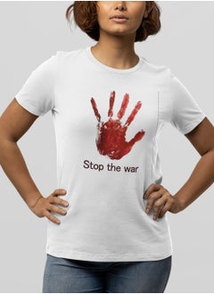 Peace Advocate Women's T-shirt - Stop the War for a Better World - pzsku/ZC40E91F1084239F8C36CZ/45/_/1698139528/c977a34d-bade-485b-b107-3bf5f53a9c30