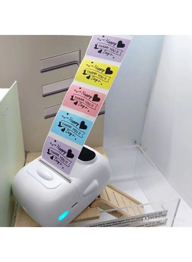 Marklife P50 Label Maker Machine - Portable Bluetooth Label Maker/Mini Printer - Compatible with iOS & Android - Sticker Printer - Image 2