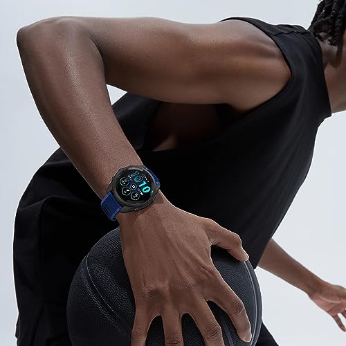 ISABAKE 22mm Watch Strap for Forerunner 255 Music/Forerunner 265, Silicone Quick Release Replacement Band for Garmin Venu 2/Vivoactive 4/Samsung Galaxy Watch 3 45mm - Image 3