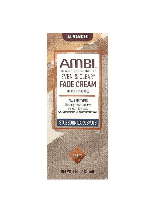 AMBI, Even & Clear®, Advanced Fade Cream , 1 fl oz (30 ml) - Image 2