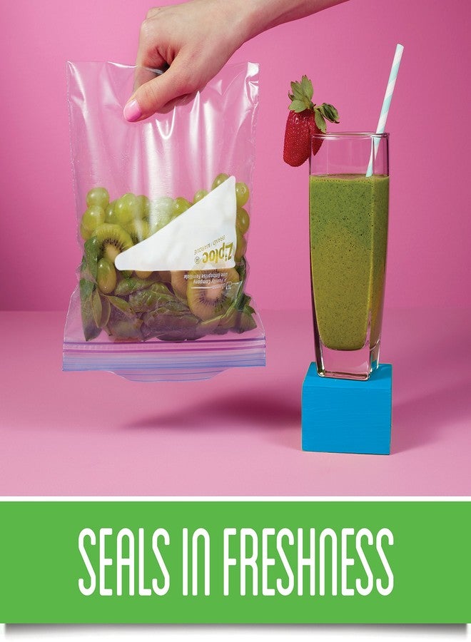 Ziploc Quart Food Storage Freezer Bags, Grip 'n Seal Technology for Easier Grip, Open, and Close, 38 Count, Pack of 3 (114 Total Bags) - Image 4