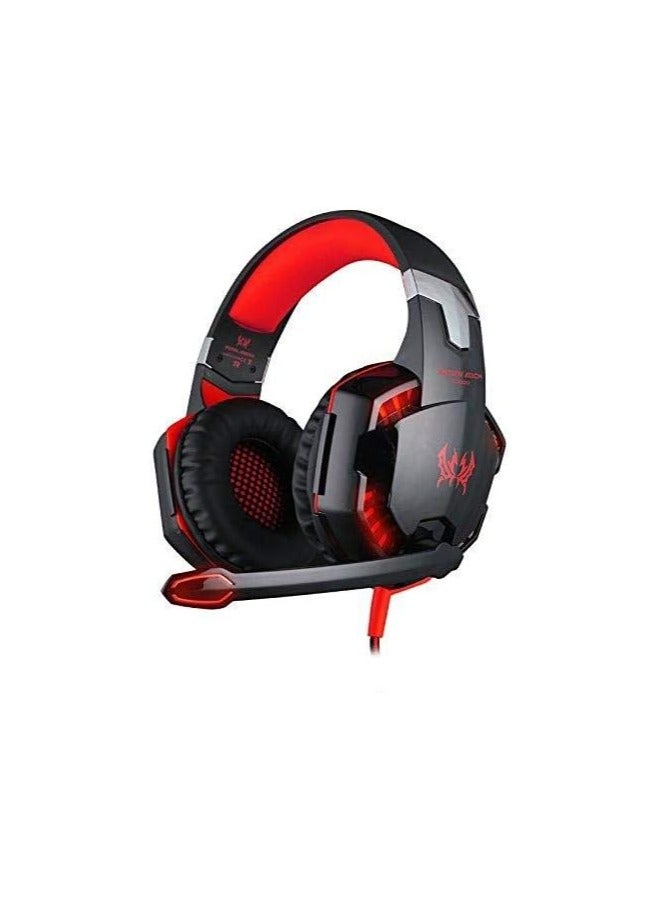 KOTION EACH G2000 Gaming Headset Deep Bass Computer Game Headphones with microphone LED Light for computer PC Gamer - Image 1