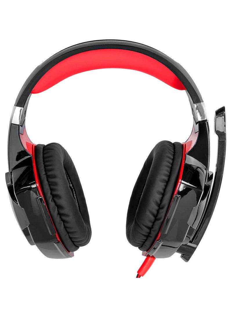 KOTION EACH G2000 Gaming Headset Deep Bass Computer Game Headphones with microphone LED Light for computer PC Gamer - Image 4